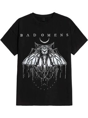 Bad Omens rock band Graphic Moth Tee